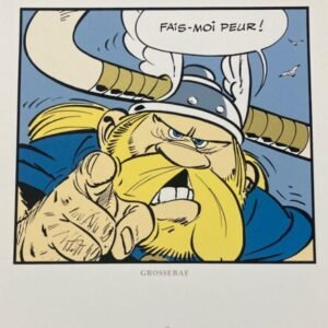 sérigraphie uderzo asterix et obelix grossebaf