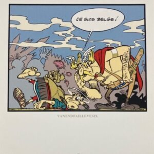 sérigraphie uderzo asterix et obelix vanendfaillevesix